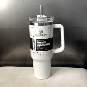 New Stanley 40oz Stainless Steel Adventure Quencher TumblerTerrazzo Pearlescent